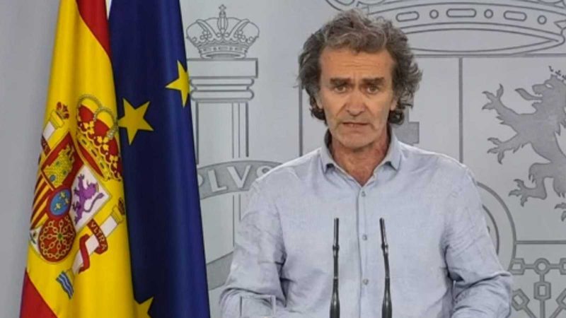 Simón, preocupado por el problema con los datos de Cataluña en los últimos días