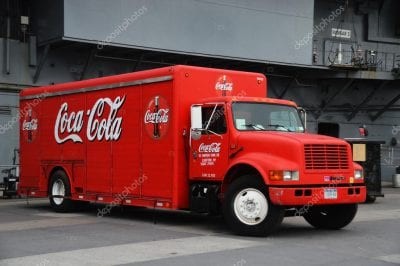 Depositphotos 56872489 Stock Photo Coca Cola Truck