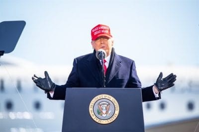 Donald Trump Campaigns In North Carolina