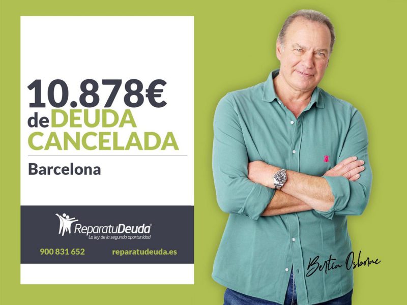 Repara tu Deuda Abogados cancela 10.878? en Barcelona (Catalunya) con la Ley de Segunda Oportunidad