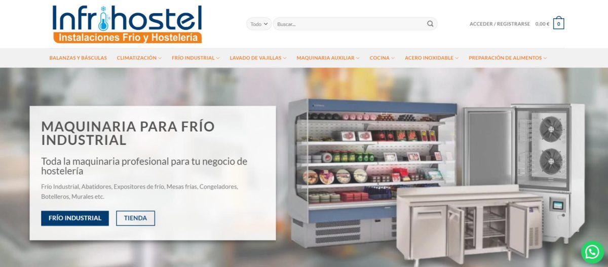 Tienda Online Infrihostel