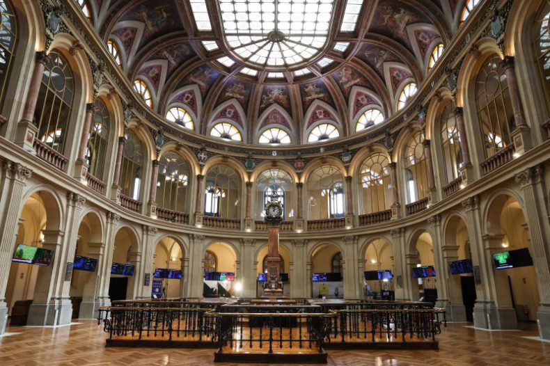 Europapress 5284076 Interior Palacio Bolsa 20 Junio 2023 Madrid Espana Ibex 35 Iniciado Sesion