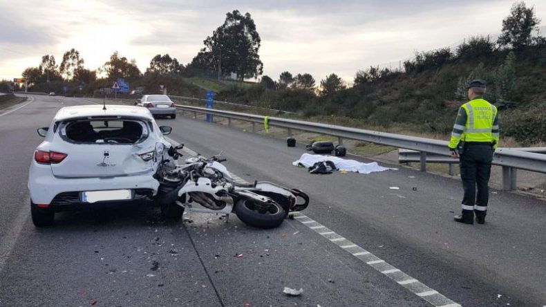 Accidente De Moto En Via Interurbana Web