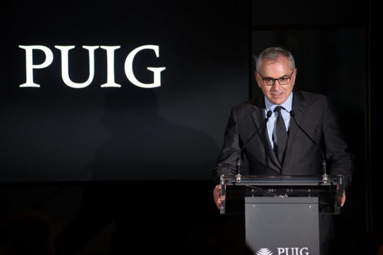 Europapress 5759849 Presidente Ejecutivo Puig Marc Puig Interviene Inauguracion Segunda Torre