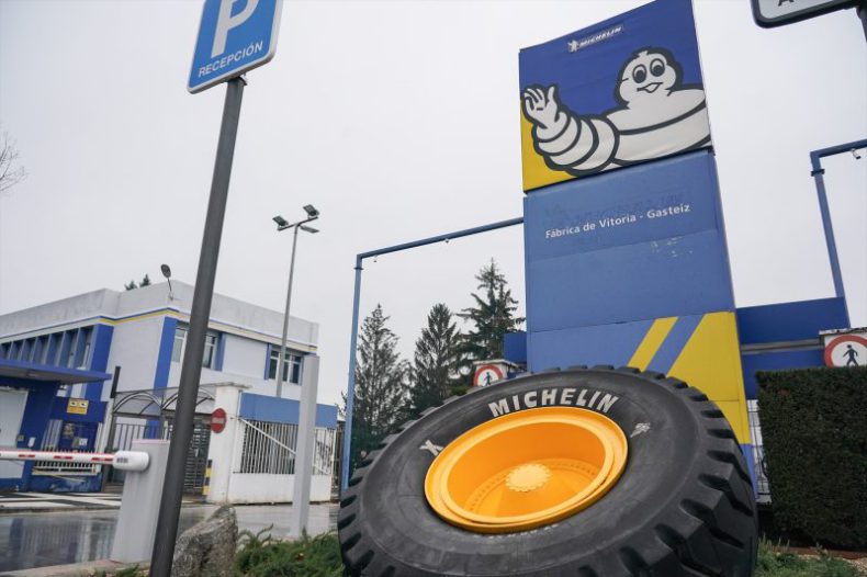 Europapress 5692030 Acceso Fabrica Michelin Vitoria 16 Enero 2024 Vitoria Alava Pais Vasco