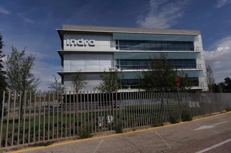 Europapress 5093987 Fachada Sede Indra 31 Marzo 2023 Madrid Espana Indra Empresa Multinacional