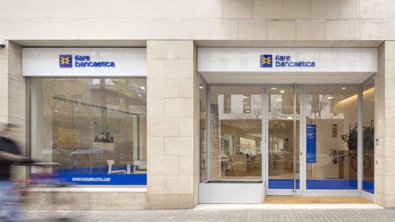 Europapress 3737181 Oficina Fiare Banca Etica Barcelona
