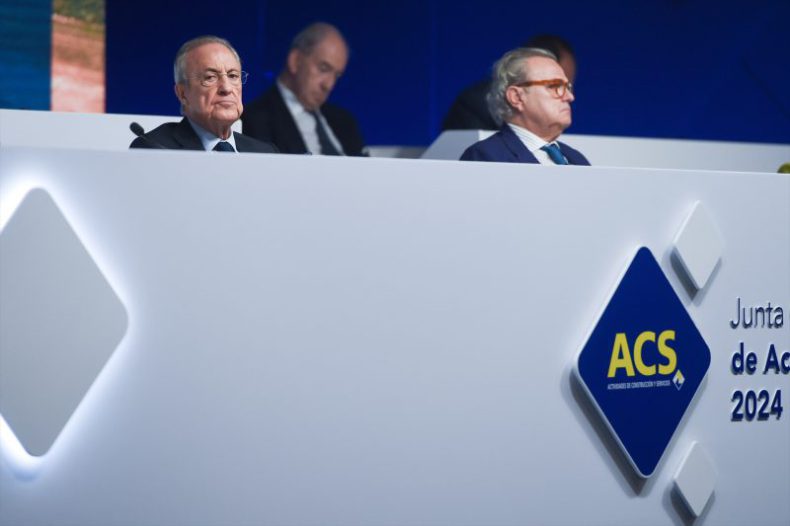 Europapress 5951407 Presidente Acs Florentino Perez 1i Junta General Ordinaria Accionistas