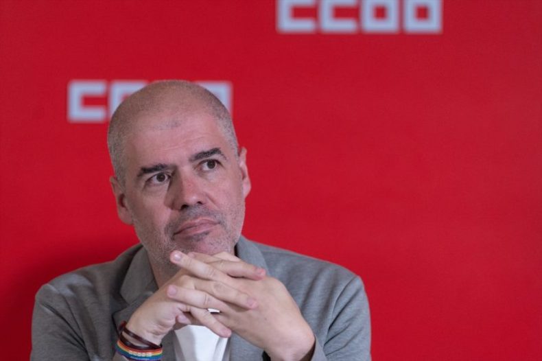Europapress 6077535 Secretario General Ccoo Unai Sordo Rueda Prensa Julio 2024 Barcelona