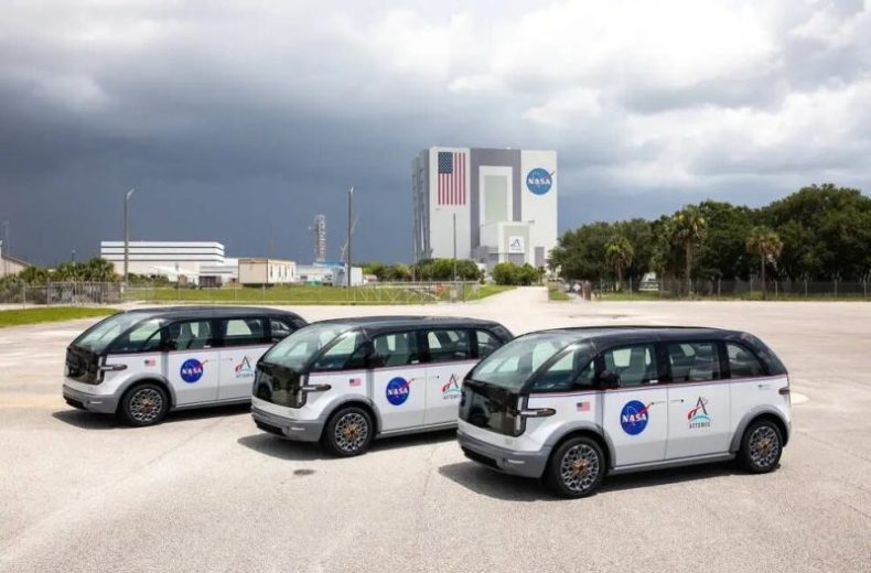 Europapress 6465308 Tres Vehiculos Transporte Tripulacion Totalmente Electricos Nasa Misiones