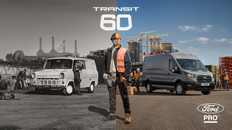 Europapress 6807511 Ford Celebra 60 Anos Furgoneta Transit Pleno Auge Versiones Electrificadas