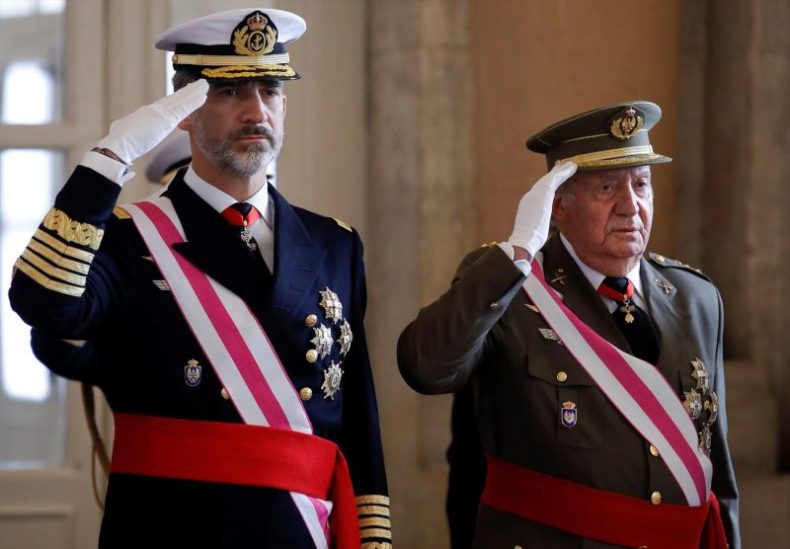 Europapress 1495431 Felipe Vi Preside Pascua Militar Presencia Rey Juan Carlos