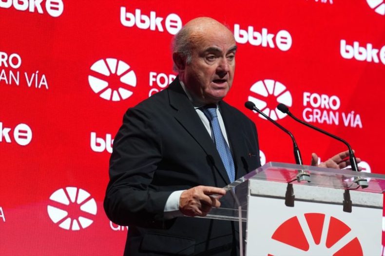 Europapress 7114692 Vicepresidente Bce Luis Guindos Foro Gran Via Bilbao