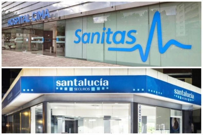 Europapress 7141789 Logos Sanitas Santalucia