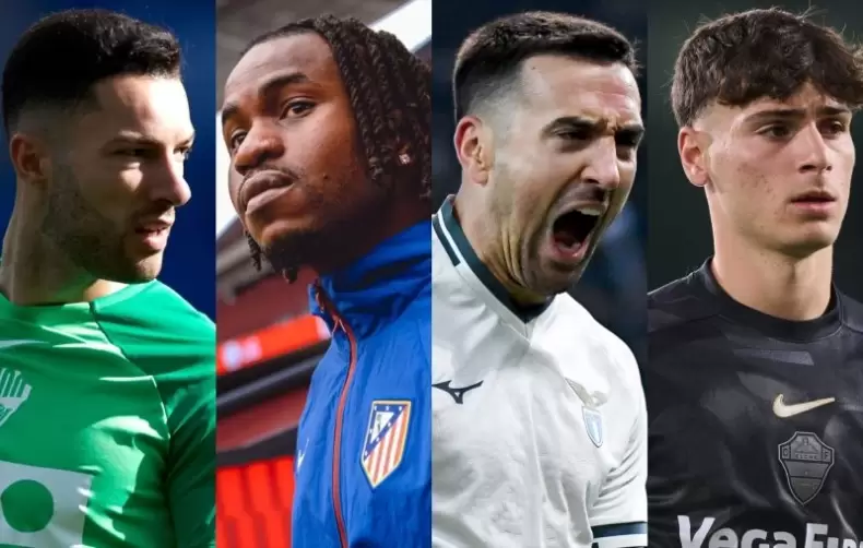 Europapress 7262056 Tete Morente Ademola Lookman Matias Vecino Rodrigo Mendoza