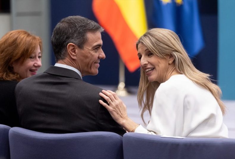 Europapress 7297115 Presidente Gobierno Pedro Sanchez Vicepresidenta Segunda Ministra Trabajo