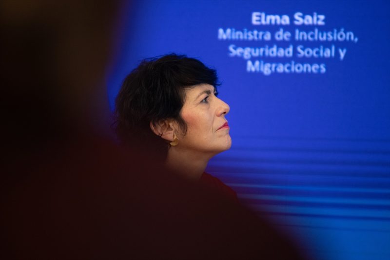 Europapress 7357213 Ministra Inclusion Seguridad Social Migraciones Elma Saiz Primera Cumbre