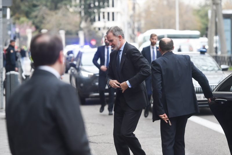 Europapress 6587193 Rey Felipe Vi Llegada Acto Entrega Premio Economia Rey Espana 2024 Banco