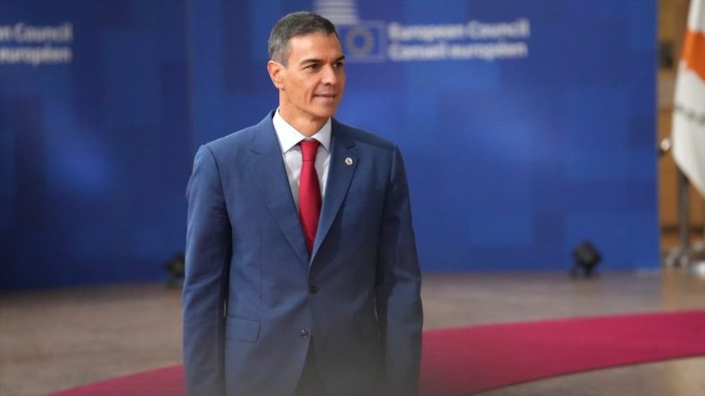 Europapress 7048518 Presidente Gobierno Pedro Sanchez Llegada Reunion Consejo Europeo