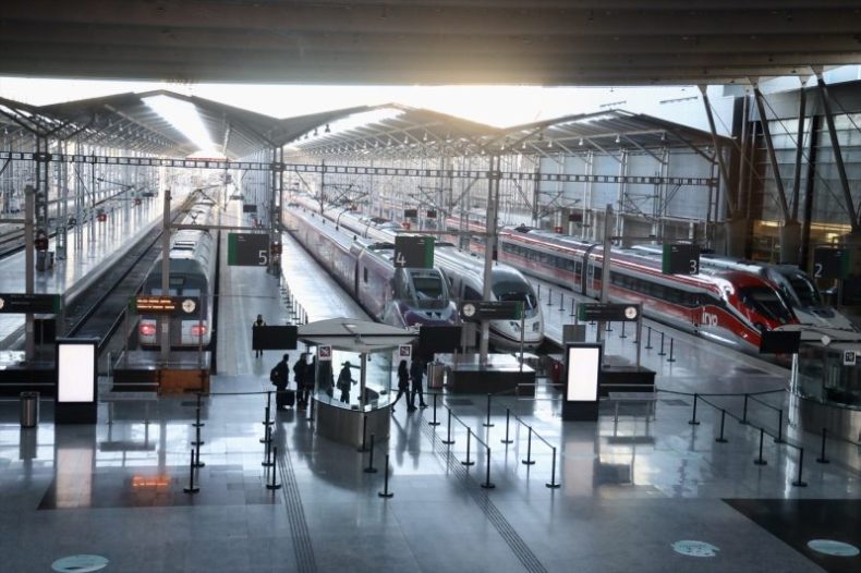 Europapress 7228998 Imagen Estacion Malaga Maria Zambrano Afectada Circulacion Trenes Accidente