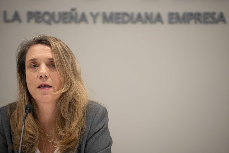 Europapress 7267134 Presidenta Cepyme Angela Miguel Presenta Informe Situacion Pymes Comienzo