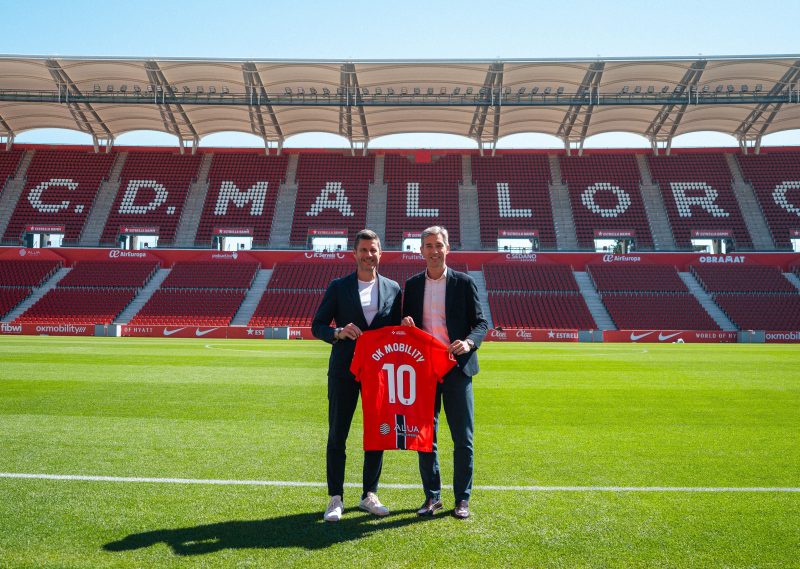 Othman Ktiri Presidente Ejecutivo Y Fundador Ok Mobility Alfonso Daz Ceo Corporativo Rcd Mallorca