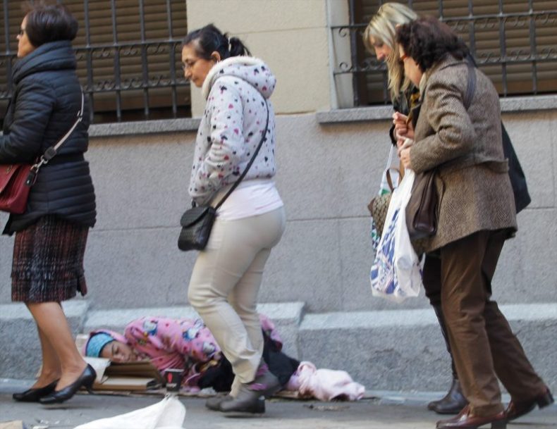 Europapress 1456465 Caritas Estima Hay 3000 Personas Hogar Pernoctando Calles Madrid