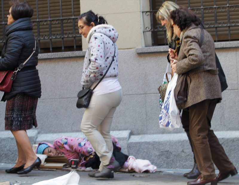 Europapress 1456465 Caritas Estima Hay 3000 Personas Hogar Pernoctando Calles Madrid