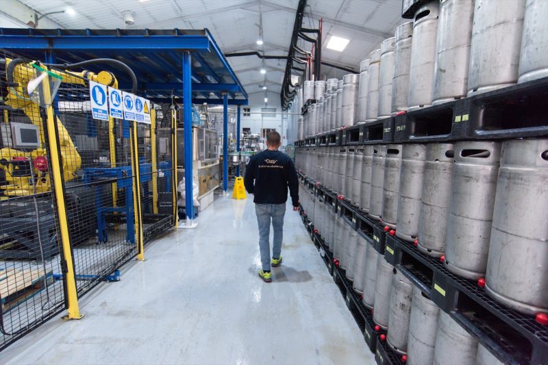 Europapress 4345165 Varios Tanques Cervezas Fabrica Cibeles 25 Marzo 2022 Madrid Espana Son