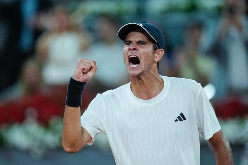 Europapress 7469530 Tenista Espanol Rafa Jodar Celebrando Triunfo Frente Australiano Alex