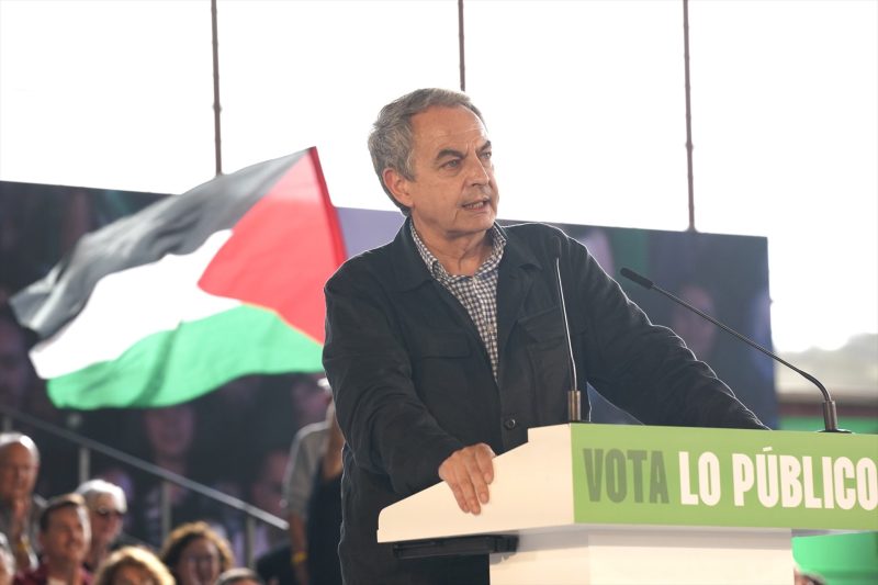 Europapress 7490162 Expresidente Gobierno Jose Luis Rodriguez Zapatero Interviene Acto Campana