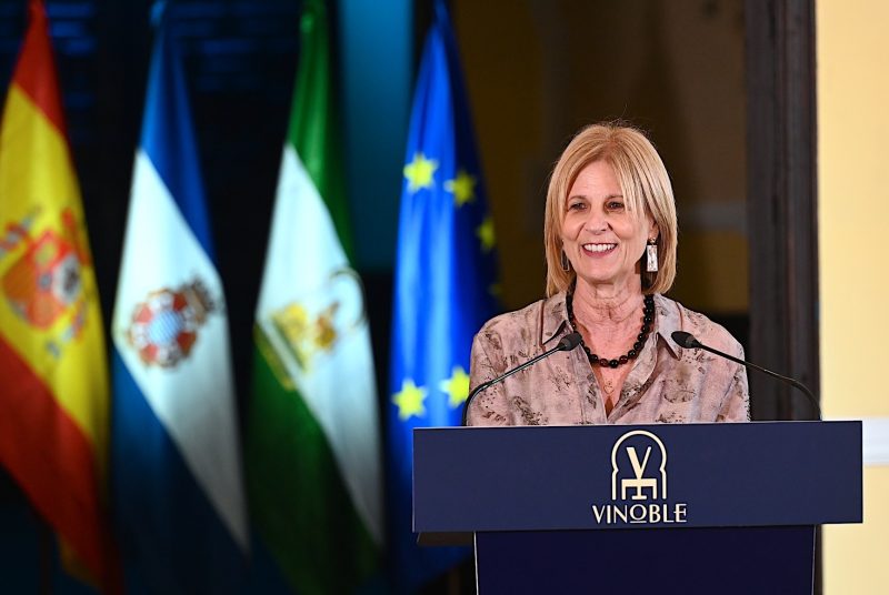 Europapress 7498683 Alcaldesa Jerez Frontera Maria Jose Garcia Pelayo Presentacion Vinoble