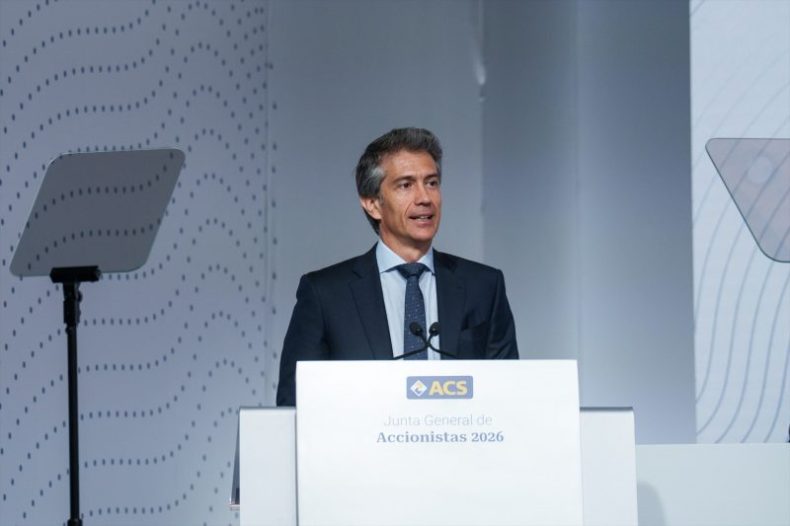 Europapress 7508208 Consejero Delegado Juan Santamaria Cases Junta Accionistas Acs Ifema Madrid