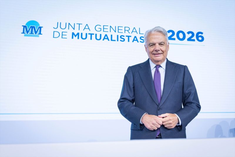 Europapress 7515309 Presidente Mutua Madrilena Ignacio Garralda Junta General Mutualistas
