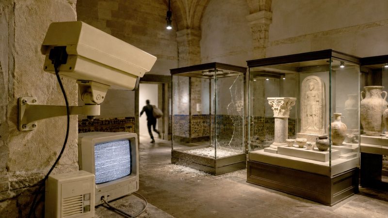 Robos Y Seguridad Museos De Extremadura Imagen Generada Con Ia