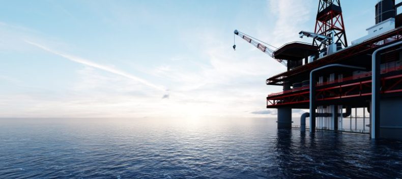 Imagen Extra Oil Platform On The Ocean Offshore Drilling For Ga 2ycjzxe