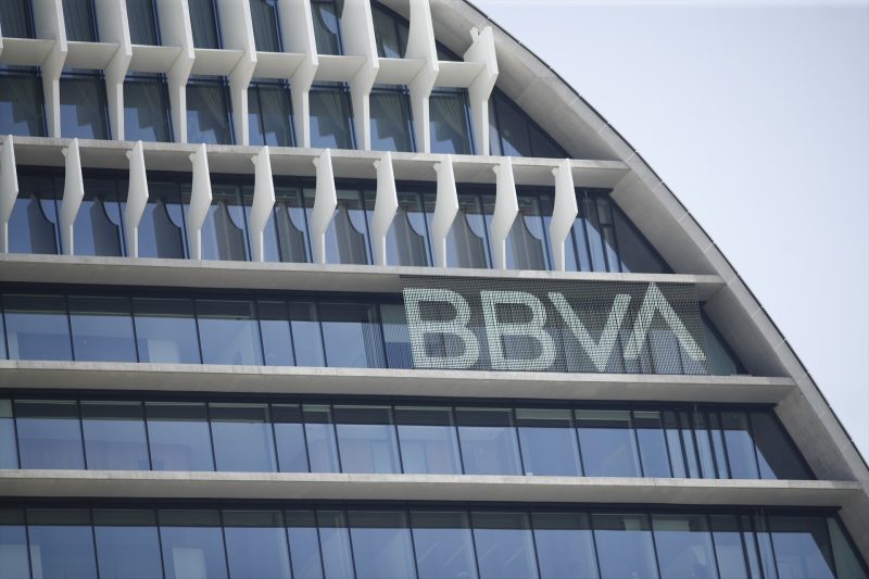 Europapress 2265545 Edificio Vela Sede Bbva Madrid Nuevo Logo Compania