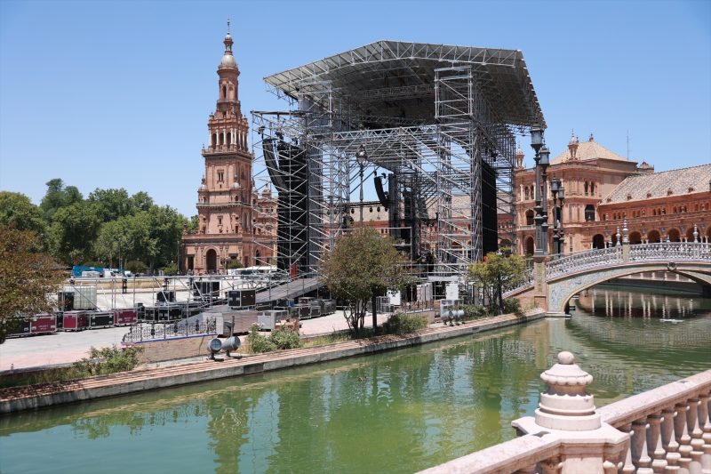 Europapress 6757701 Escenario Iconica Preparado Comienzo Festival