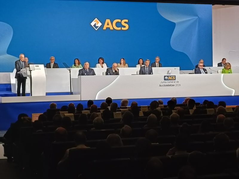 Europapress 7508073 Junta General Accionistas Acs