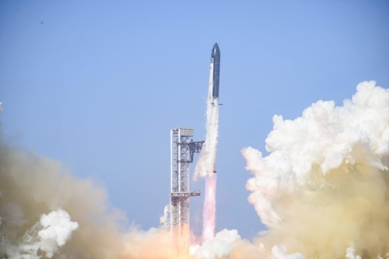 Europapress 7543279 22 May 2026 Us Starbase New Version Of The Spacex Starship Rocket Launches