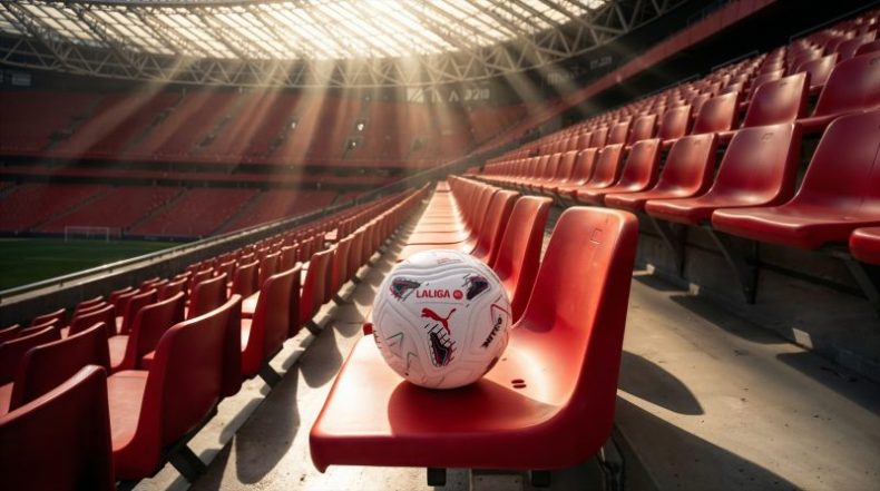Europapress 7550655 Balon Stellar Nitro Ultimate Esferico Oficial Laliga Temporada 2026