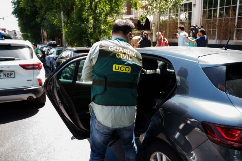 Europapress 7554210 Agentes Unidad Central Operativa Uco Guardia Civil Acceden Domicilio