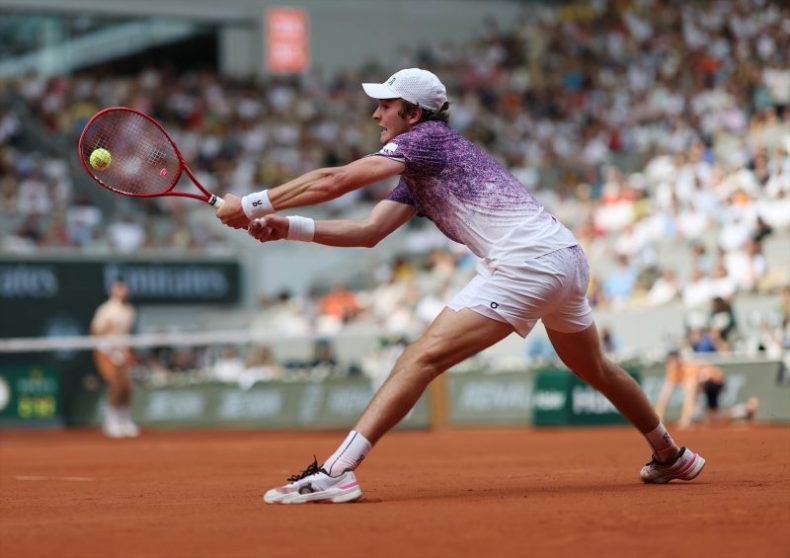 Europapress 7559513 29 May 2026 France Paris Brazilian Tennis Player Joao Fonseca In Action