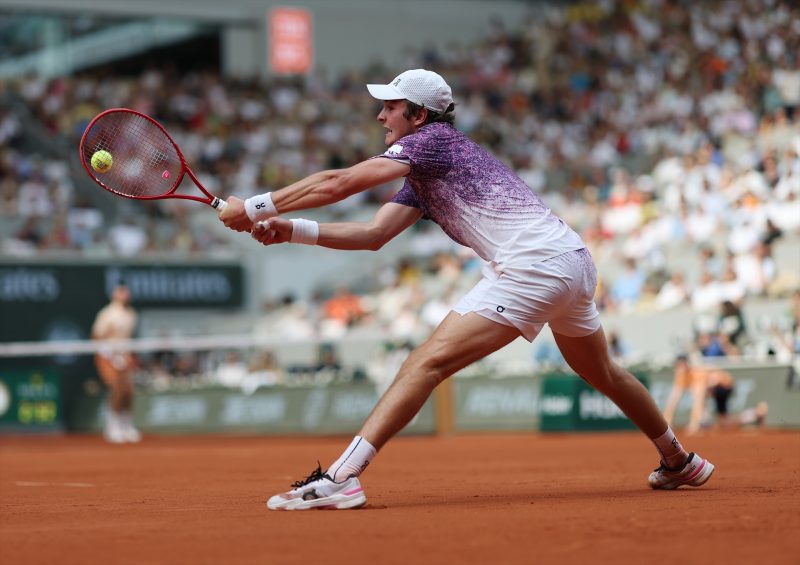 Europapress 7559513 29 May 2026 France Paris Brazilian Tennis Player Joao Fonseca In Action