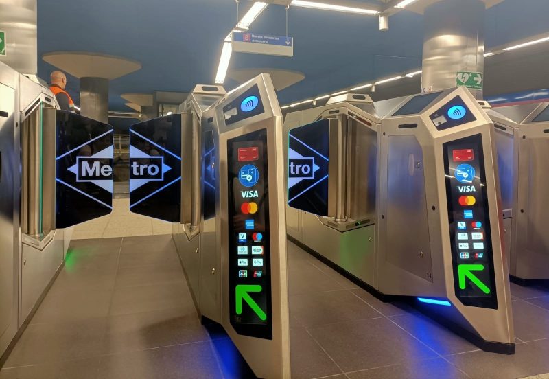 Europapress 7563065 Metro Estrena Lunes Pago Tarjeta Bancaria Todas Estaciones
