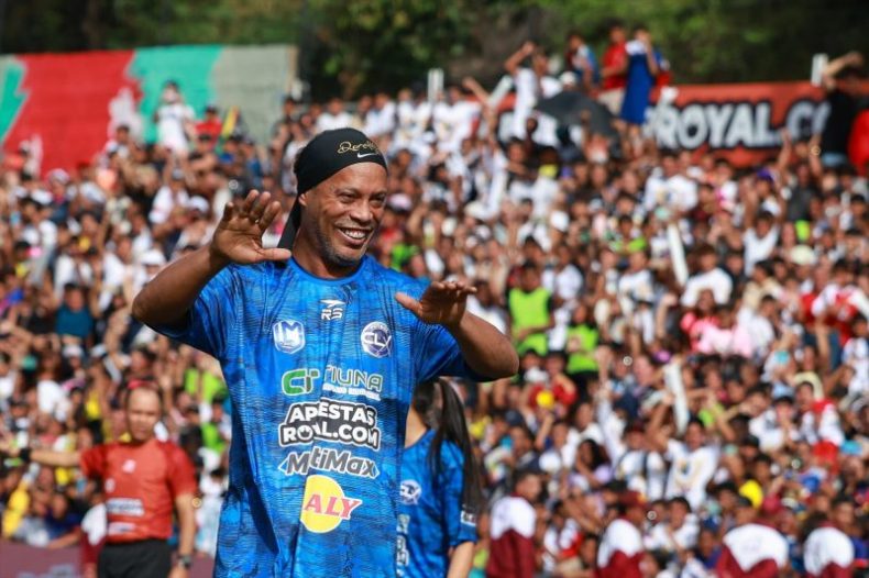 Europapress 7577654 06 June 2026 Venezuela Caracas Former Brazilian Footballer Ronaldinho