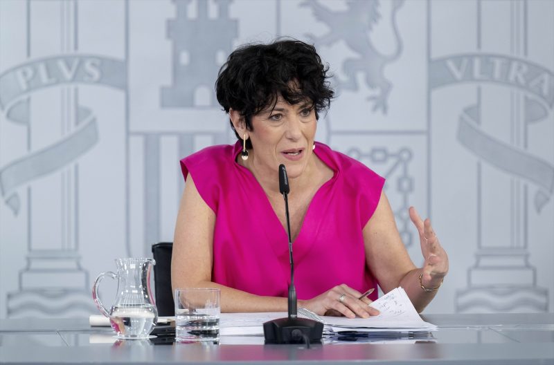 Europapress 7583853 Ministra Inclusion Seguridad Social Migraciones Portavoz Gobierno Elma Saiz