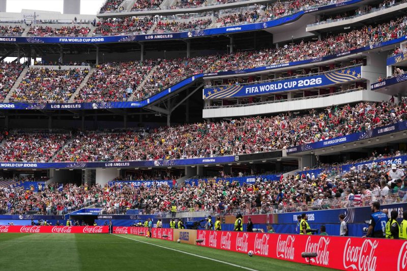 Europapress 7629359 June 29 2026 Angeles California Usa 28th June 2026 Sofi Stadium Angeles