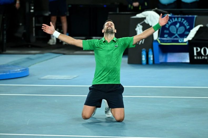 Europapress 7256063 31 January 2026 Australia Melbourne Serbian Tennis Player Novak Djokovic