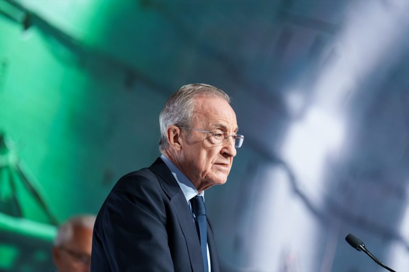 Europapress 7508186 Presidente Acs Florentino Perez Junta Accionistas Acs Ifema Madrid Mayo